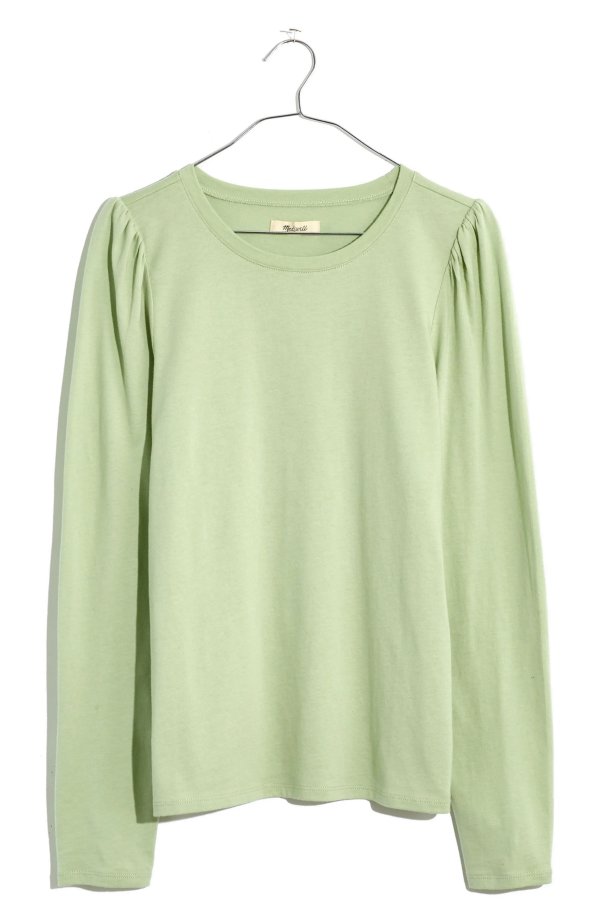 (Re)sourced Cotton Puff Sleeve T-Shirt