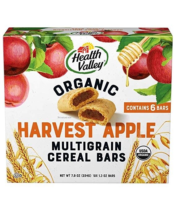 Organic Multigrain Cereal Bars, Apple Cobbler, 6 Count (Pack of 6)