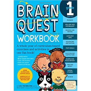 史低价：Brain Quest 辅教练习册-1年级适用