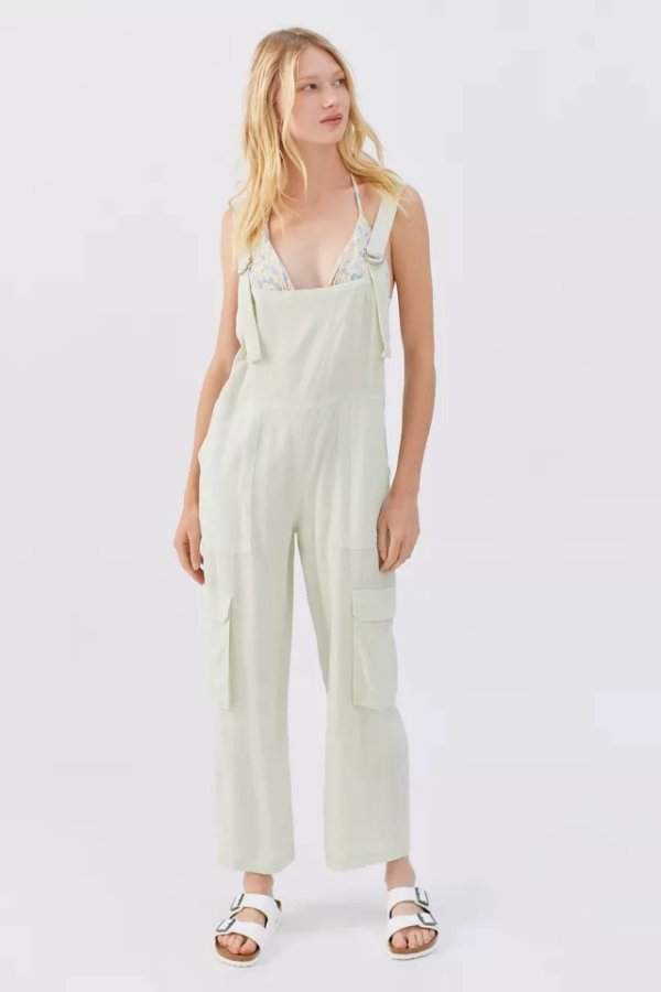 Tilly Linen Utility Overall
