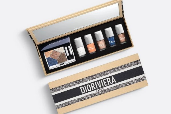 The Dioriviera Set Dioriviera makeup set - 5 couleurs couture palette and selection of 5 dior nail polishes