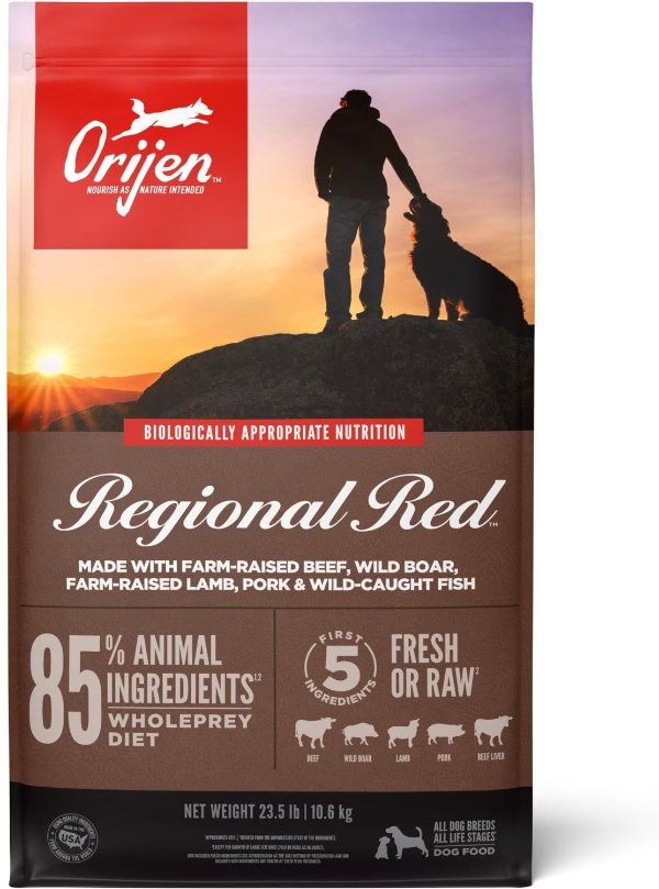 Regional Red Grain-Free Dry Dog Food, 25-lb bag - Chewy.com