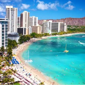Honolulu Vacation. Price is per Person, Based on Two Guests per Room. Buy One Voucher per Person.
