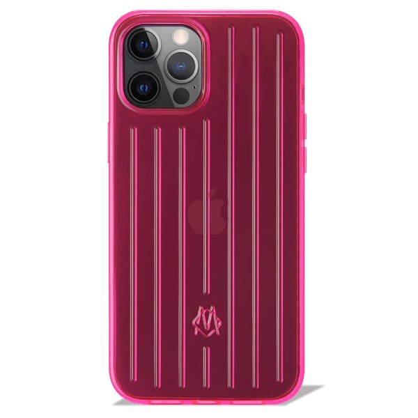 Neon iPhone 12 Pro Max 手机壳 粉色