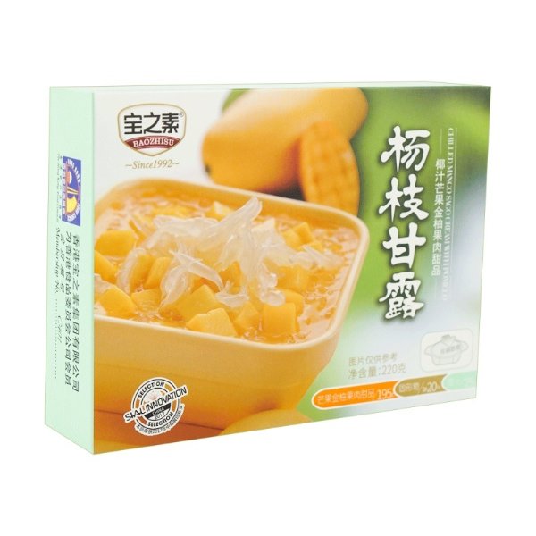 BZS Mango Sago Cream with Pomelo 200g