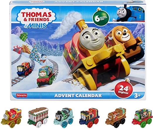 & Friends MINIS Advent Calendar 24 miniature toy trains