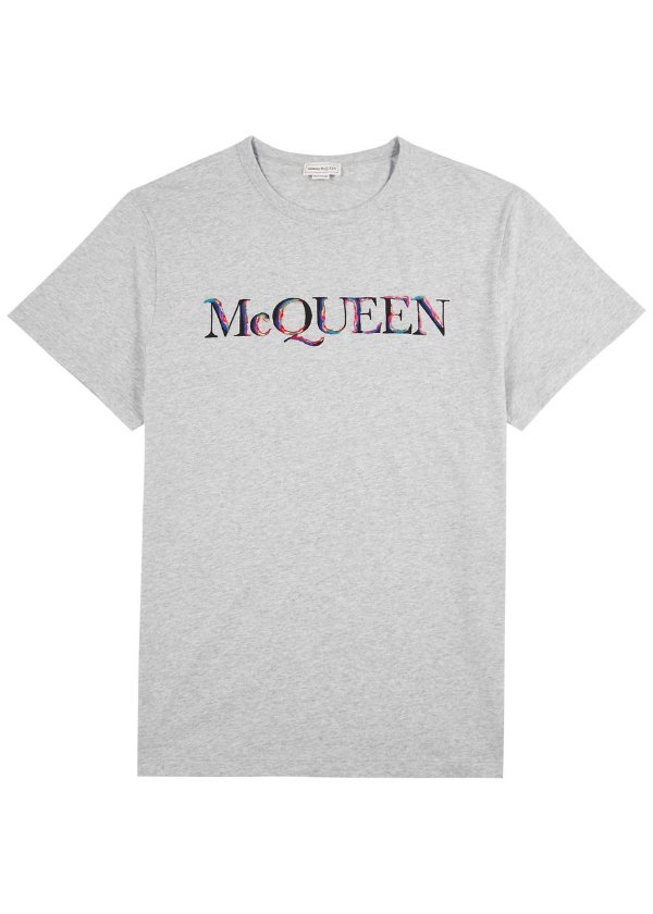 ALEXANDER MCQUEEN Logo-print cotton T-shirt