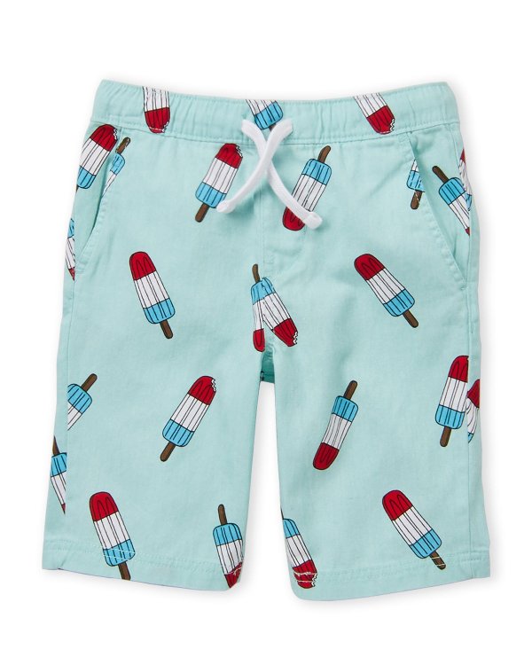 (Boys 8-20) Popsicle Print Shorts