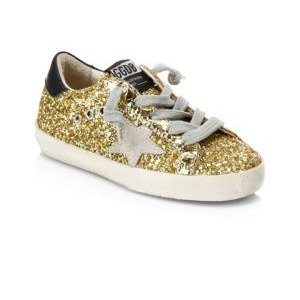 Golden Goose Deluxe Brand - Little Kid's & Kid's Superstar Glitter Sneakers
