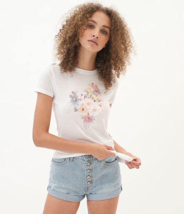 Floral Bouquet Graphic Tee