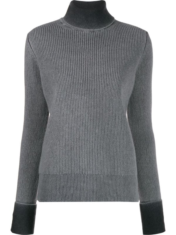 turtle neck wool sweater