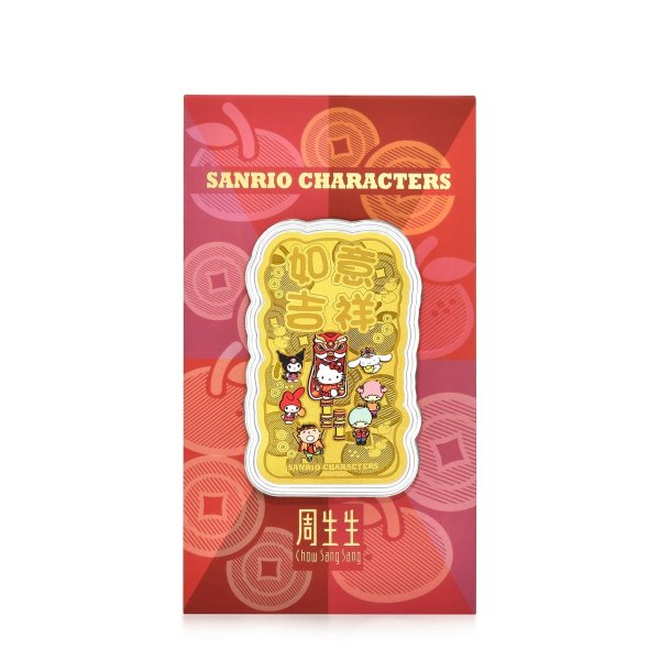 Sanrio characters 999.9 Gold Ingot - 93804D | Chow Sang Sang Jewellery