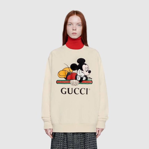 Disney x Gucci 廓形卫衣