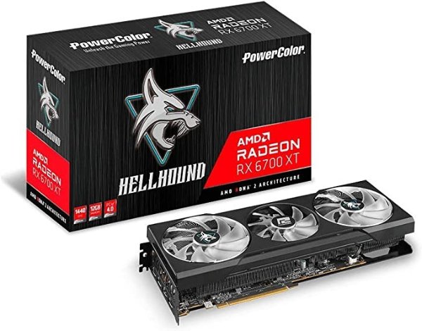 Hellhound AMD Radeon RX 6700 XT Gaming Graphics Card