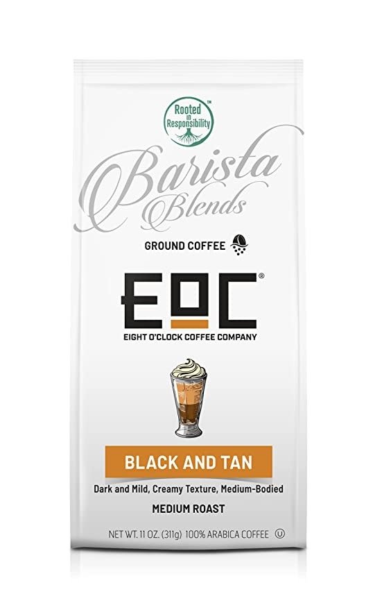 Coffee Black&Tan中度烘焙咖啡粉 11oz