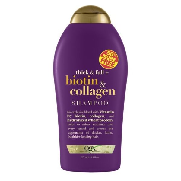 Shampoo Thick & Full Biotin & Collagen, 19.5 Oz