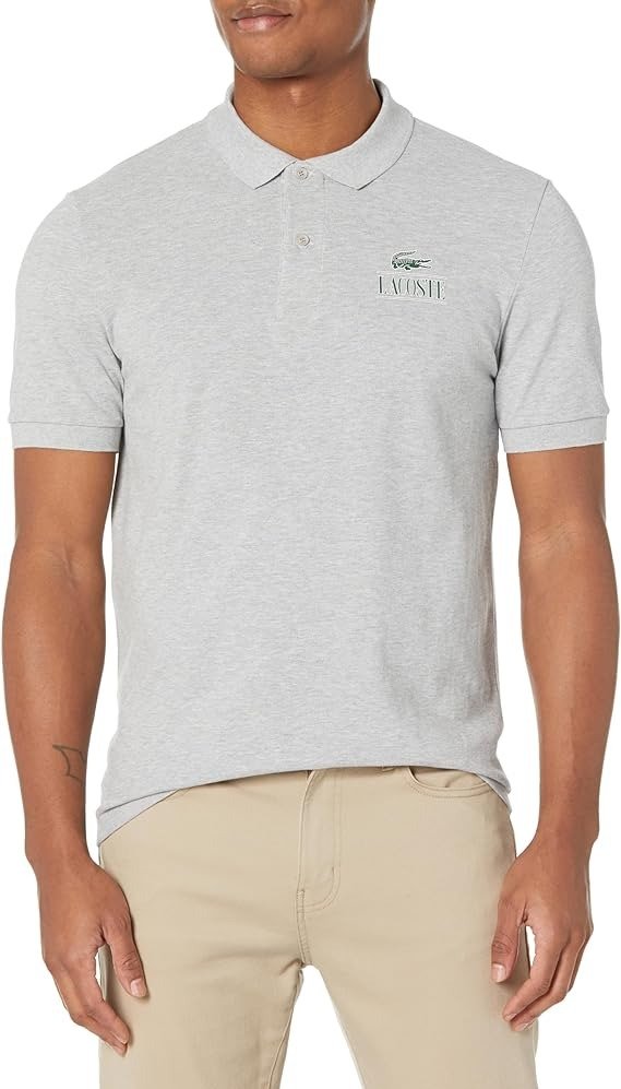 Men's Short Sleeve Croc Graphic Polo Shirt