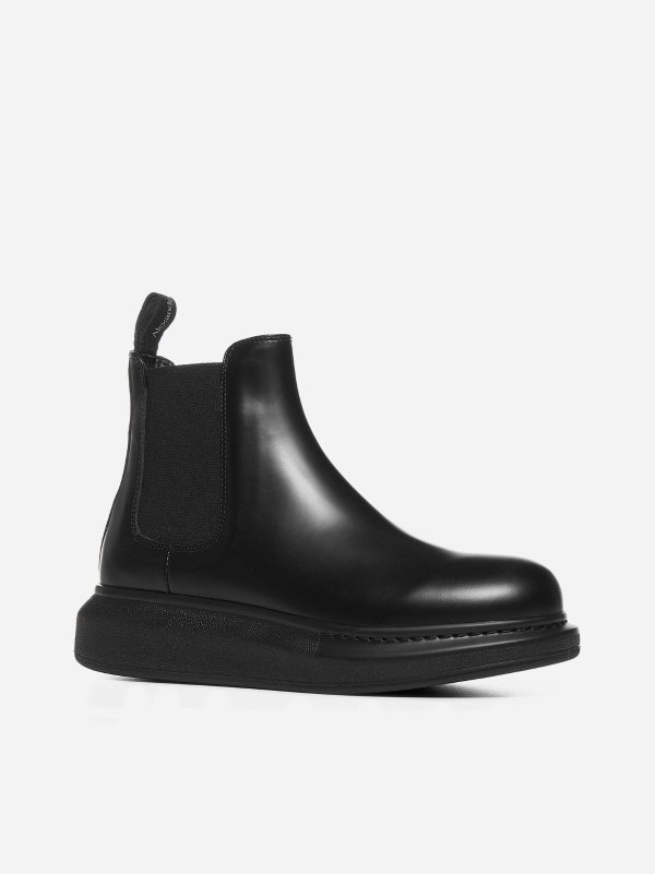 Hybrid Chelsea leather boots