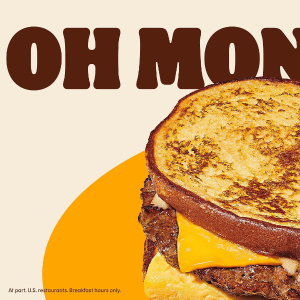 New Release: Burger King French Toast Breakfast Sandwhich