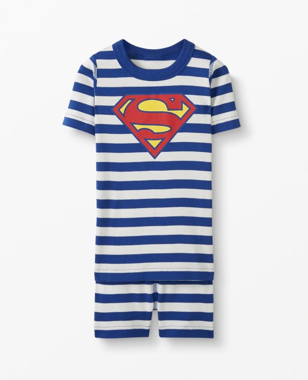 DC Superman Basic Short John Pajamas