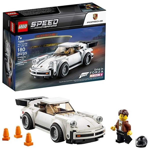 Speed Champions 系列 1974 保时捷 911 Turbo 3.0 75895 Pieces)