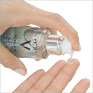 Vichy Mineral 89 Face Serum, Hydrating Moisturizer to Plump Skin