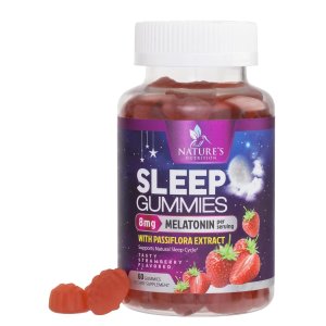 Nature's Nutrition Melatonin Sleeping Gummies 60 Gummies