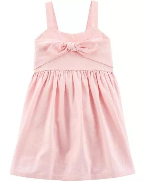 Babydoll Linen Tank Dress
