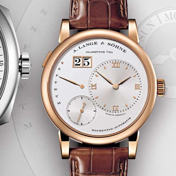 A. Lange and Sohne Lange 1 18K Rose Gold Men's Watch 191.032