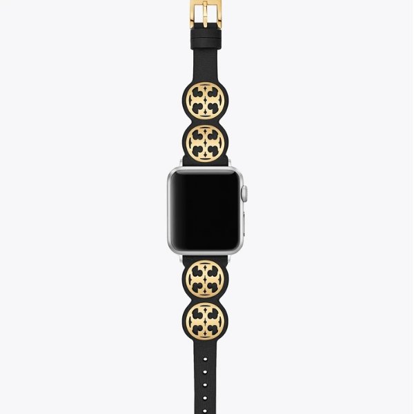 Miller Band for Apple Watch®, Black Leather, 42 MM – 44 MMSession has ended