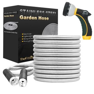 TheFitLife Flexible Metal Garden Hose