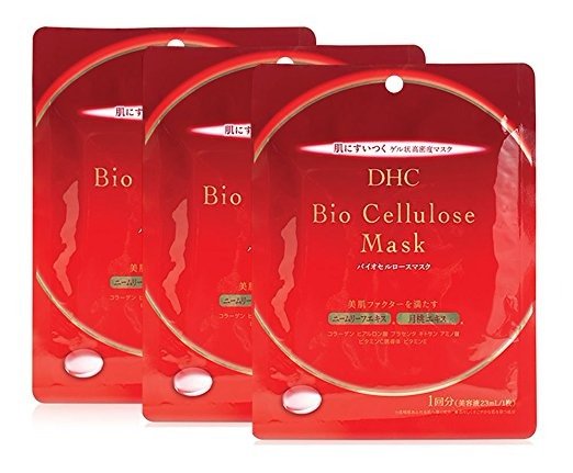 DHC Bio Cellulose Mask, Pack of 3