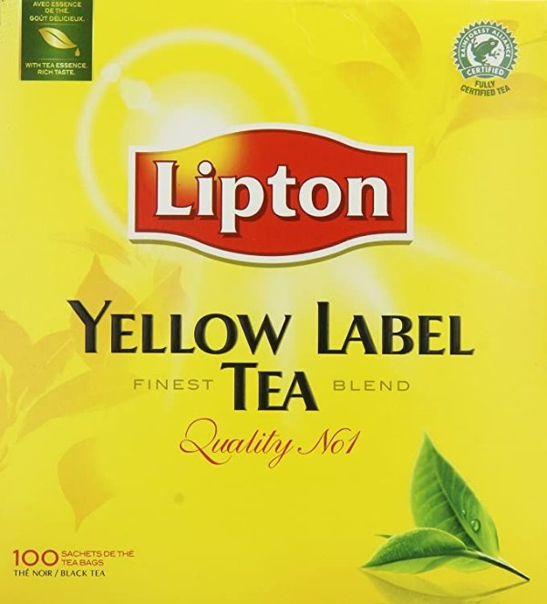 黄标红茶包 100茶包