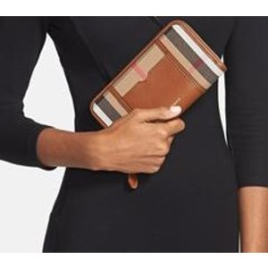 Burberry'House Check - Large'  Zip Wallet @ Nordstrom
