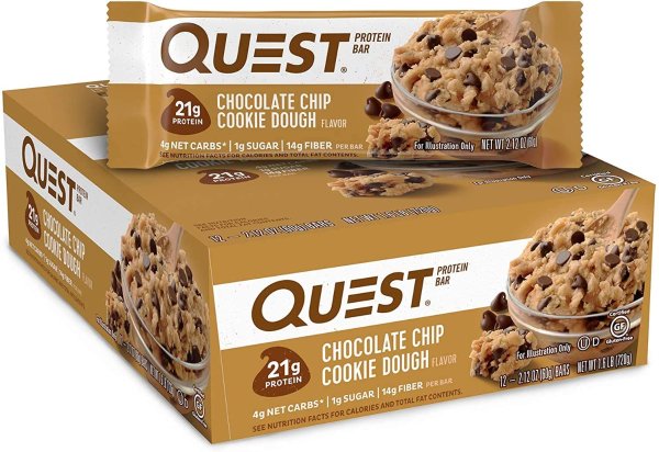 Quest 高蛋白营养饼干 12包装