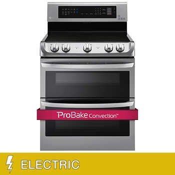 LG 7.3 cu. ft. ELECTRIC Double Oven with ProBake Convection and Infrared Grill