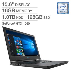 Dell G7 7588 Laptop (i7 8750H, 16GB, 1060, 128GB+1TB)﻿