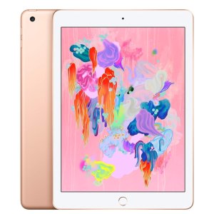 6代iPad 9.7吋128GB 金色追剧玩游戏神器$329.99 支持Apple Pencil 