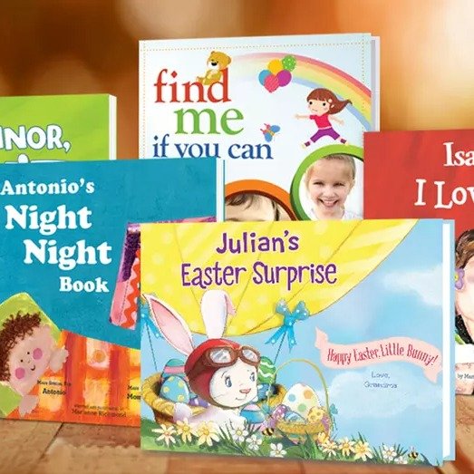 One, Two, Three, or Four Personalized Paperback Kids' Books (Up to 67% Off)