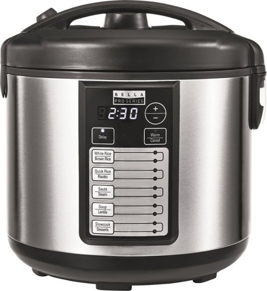 - Pro Series 20-Cup Rice Cooker - Stainless Steel