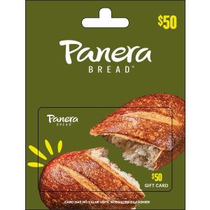 限今天：Panera Bread $50 礼卡