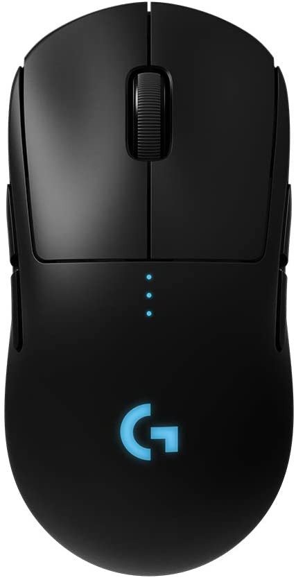 G PRO Wireless Gaming Mouse, Hero 16K Sensor, 16,000 DPI, RGB, Ultra Lightweight, 4 to 8 Programmable Buttons, Long Battery Life, On-Board Memory, Built for Esport, PC / Mac - Black