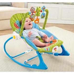 Fisher-Price Infant-to-Toddler Rocker, Elephant Friends