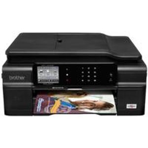 Brother Printer Work Smart MFCJ870DW 无线彩色扫描、喷墨打印、复印、传真一体机