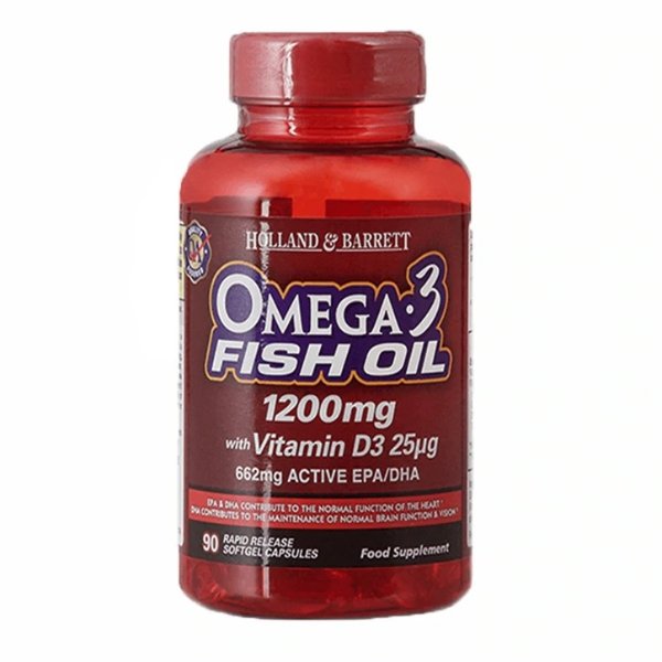 Omega 3 鱼油+维生素D3