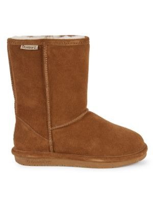 Emma Shearling Lined Suede Short Boots