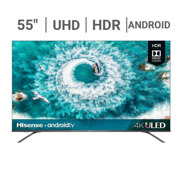 55" 4K H8 Series UHD HDR Android Smart TV 55H8F