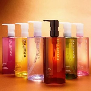 +5 deluxe samples on $50 Cleansing Oils Purchase @ Shu Uemura