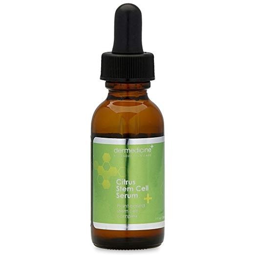 Citrus Stem Cell Serum for Face with Seaweed Extract, Hyaluronic Acid, Fruit Stem Cell Extract, Tea Blend Extract | May Help Hydrate, Firm and Brighten Skin | 1 fl oz/30 ml