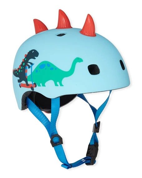 Boys' 3D Scootersaurus-Print Helmet, S